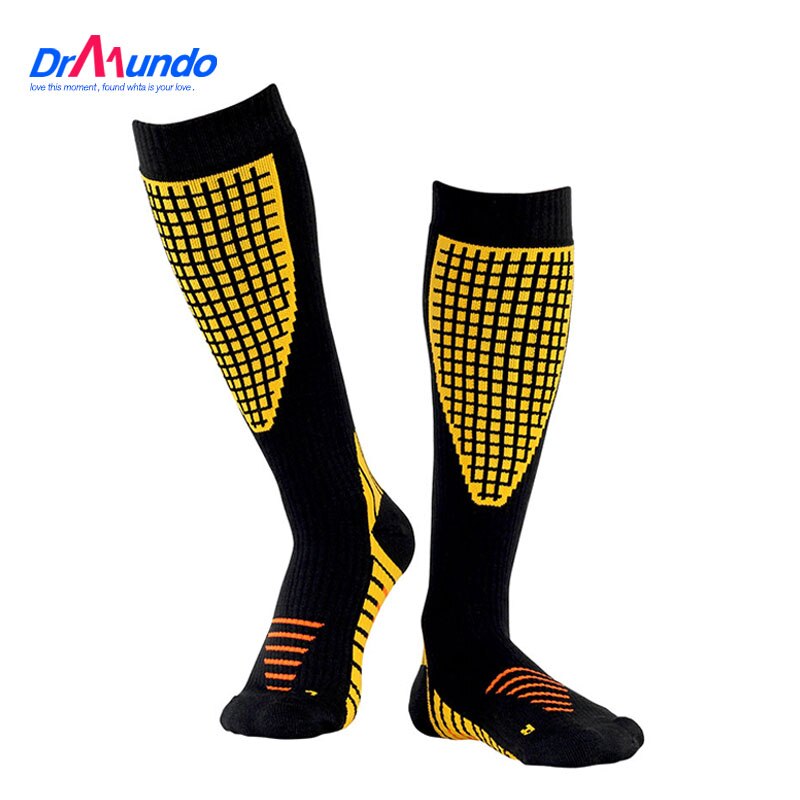 Chaussettes thermiques en coton épais pour homme et femme, 1 paire, chaudes, hiver, longues chaussettes de Ski, sport, Snowboard, escalade, Camping, randonnée, neige