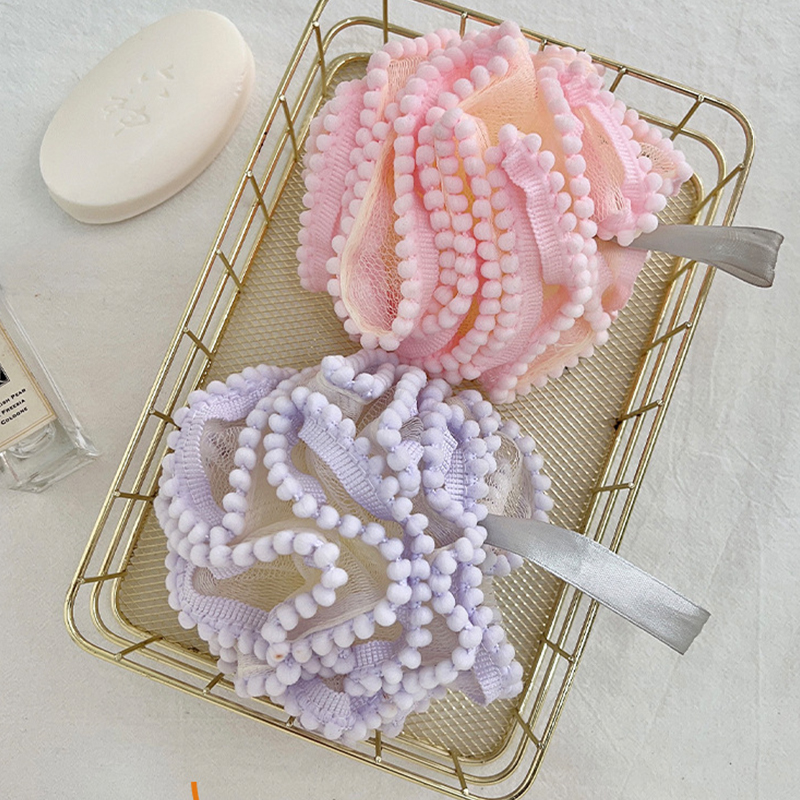 Bad Spons Badkamer Bubble Schrobben Ballen Exfoliërende Bad Bal Douche Washandje Body Cleanser Cleaning Tools Скраб Для Тела
