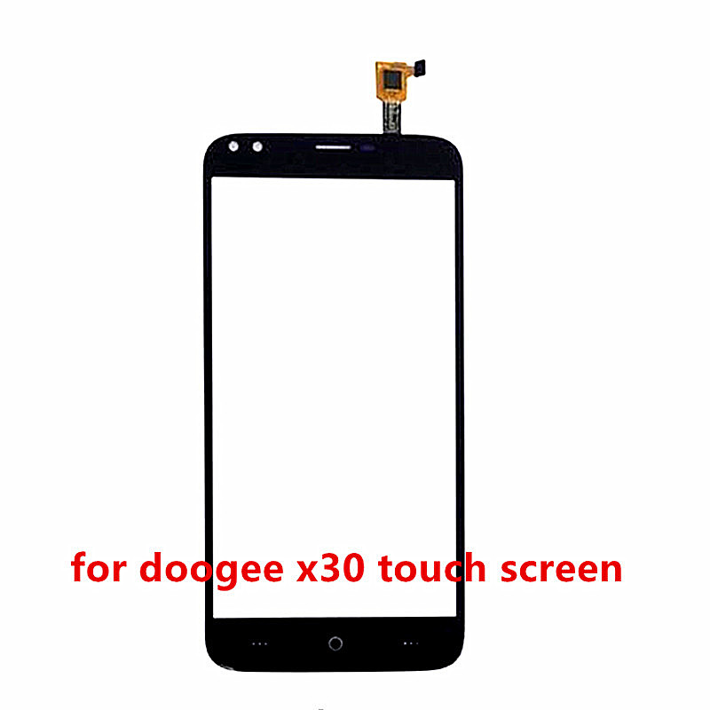 X30 tactile verre pour Doogee X30 écran tactile numériseur avant verre panneau pièces de rechange + 3M autocollant