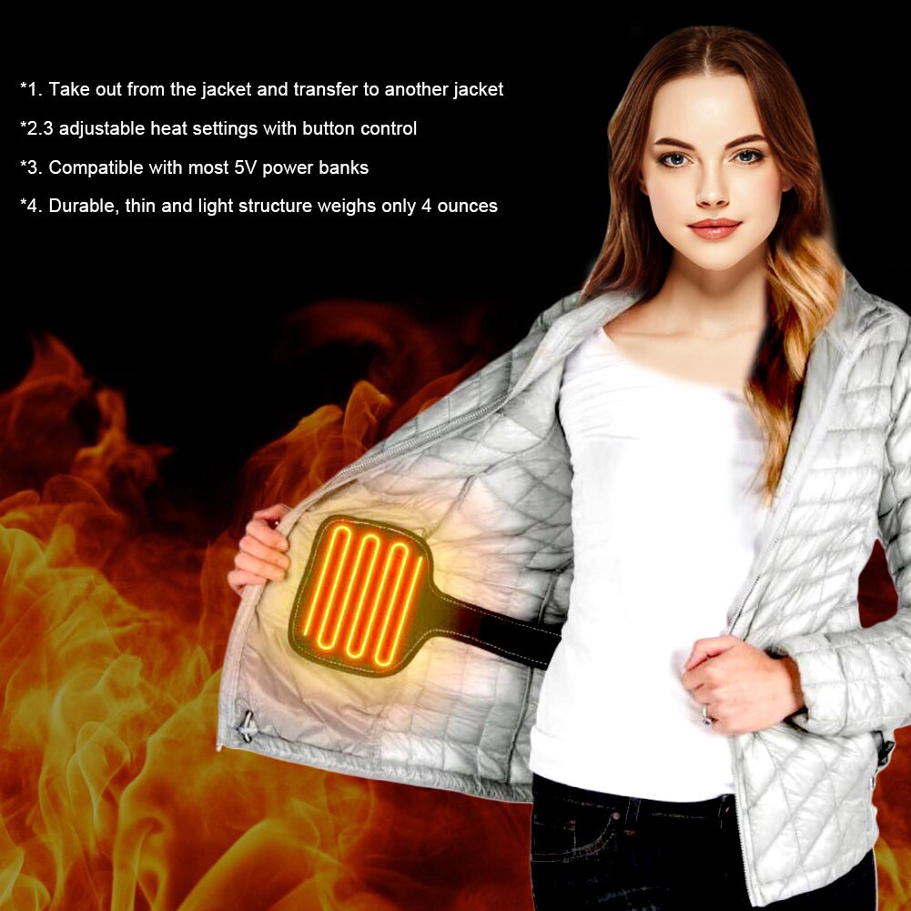 Universal Coat Heater Smart Jacket Heater Keep Warm and Temperature Control Clothes DIY Heating Device