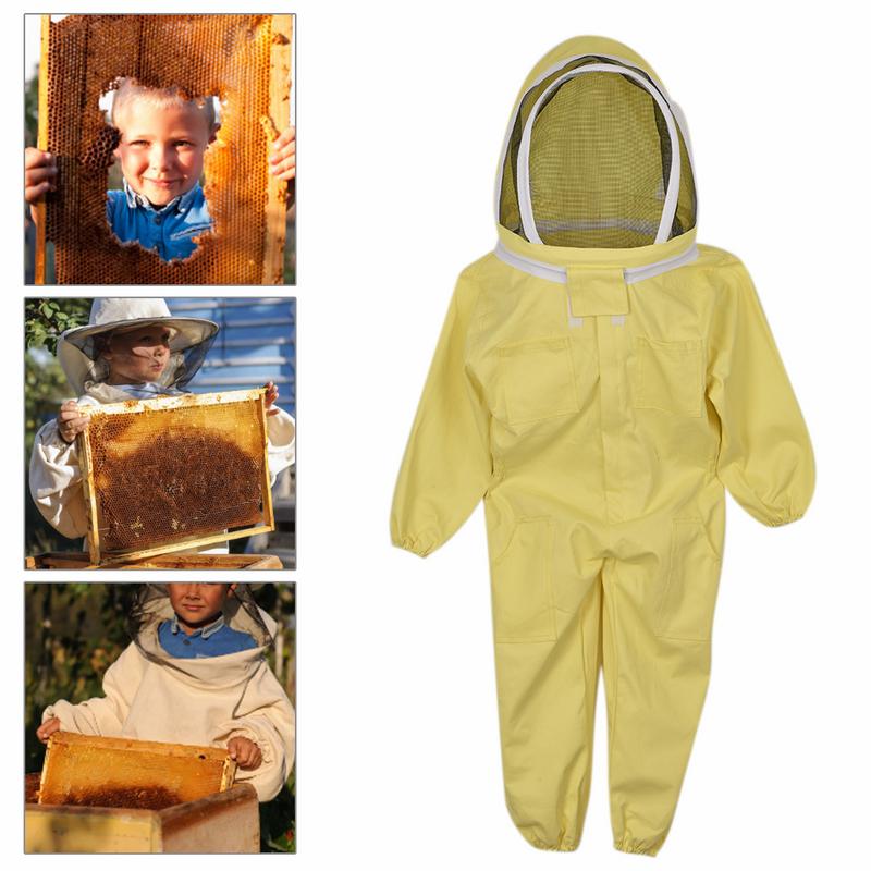 Petite taille 120-130cm Apiculture Apiculture outils abeille vêtements de protection Apiculture costume pour apiculteur Apiculture uniformes costume