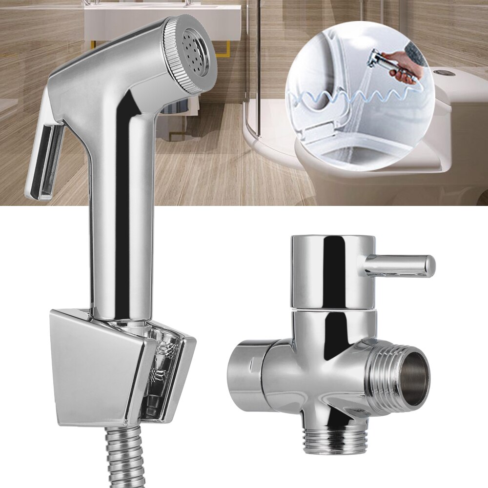 Edelstahl Hand Bidet wasserhahn Handheld Wc bidet sprayer set Kit für Bad Sprayer Dusche Kopf Selbst Reinigung