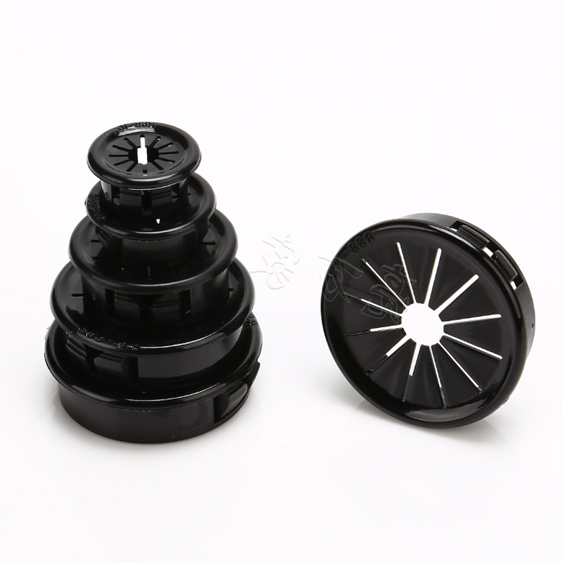 10pcs Plastic buckle Desk Wire Hole Cover Dust plug computer Grommet 35mm Table Cable Outlet Port seal rings Wire rack organizer