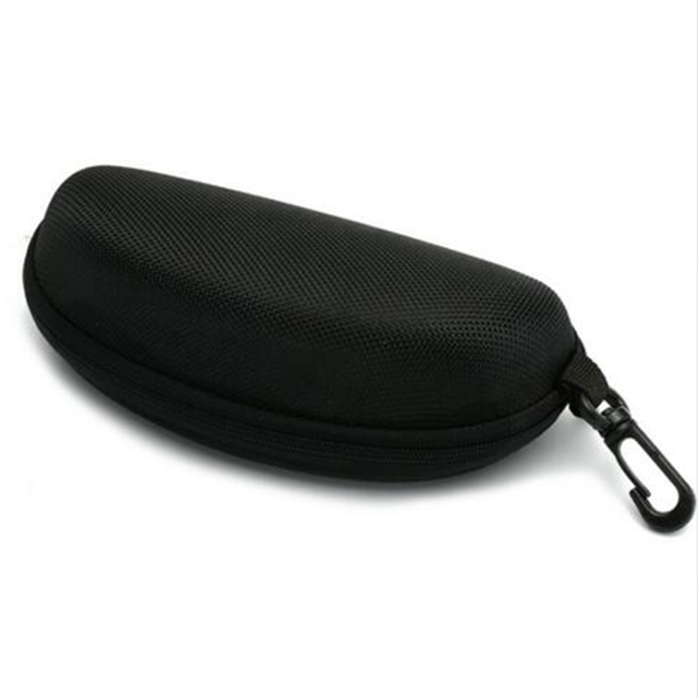 Mænd kvinder briller etui briller solbriller boks hårdt beskytter rejse pack pose briller etui sort bærbart briller tilbehør