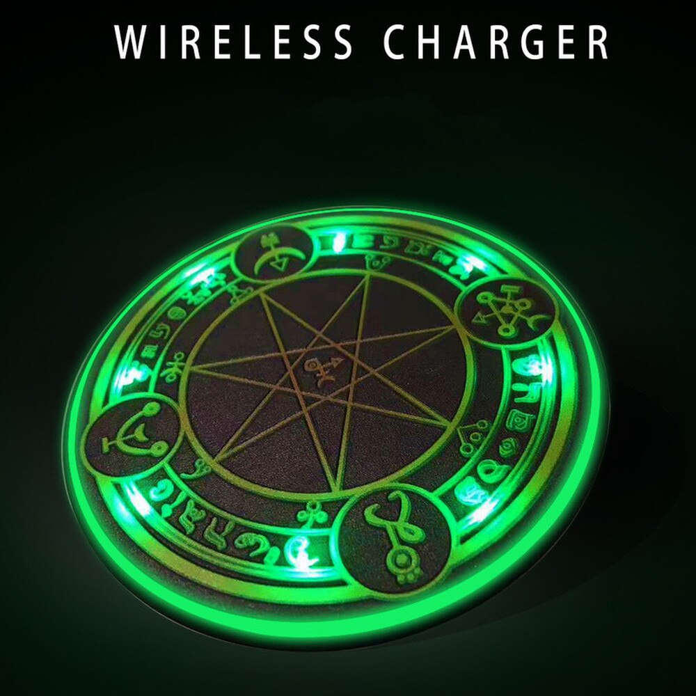 10W Fast Charger Magic Array Wireless Charger Pad For Samsung Note5 S6 S6edge S7 S7edge S8 Note8 for Huawei for Nokia for LG