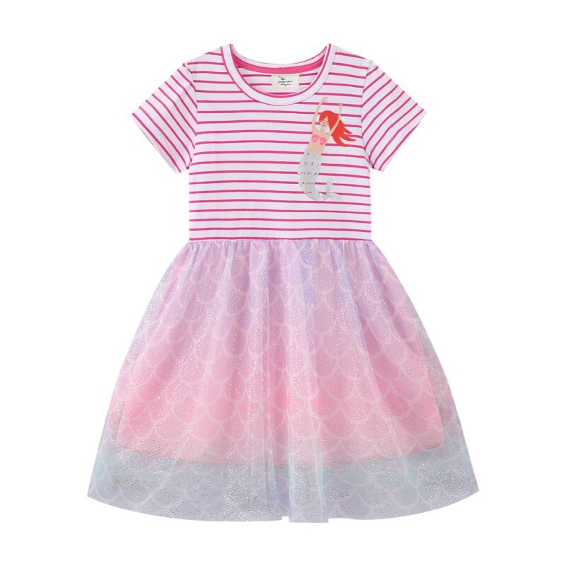 Le Chic korte jurk met pailletten ecru
