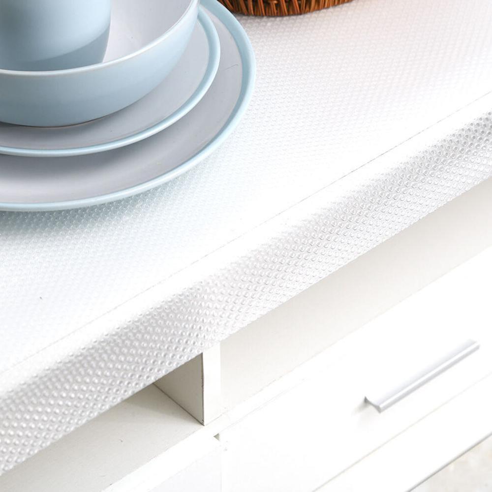 Reusable Transparent Drawer Mat Cabinet Mat Waterproof Dustproof Paper Washable Shelf Liner Moisture-proof Drawer Contact A1P1