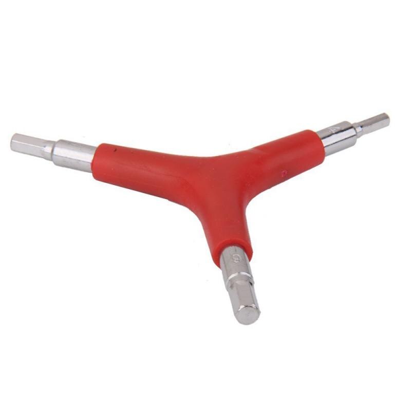3 Way Y Shape Wrench Bicycle Spanner Socket Set Bicycle Maintenance Kit Bike Wrench Outer Hexagon Wrenches MTB Repair Tool TSLM1