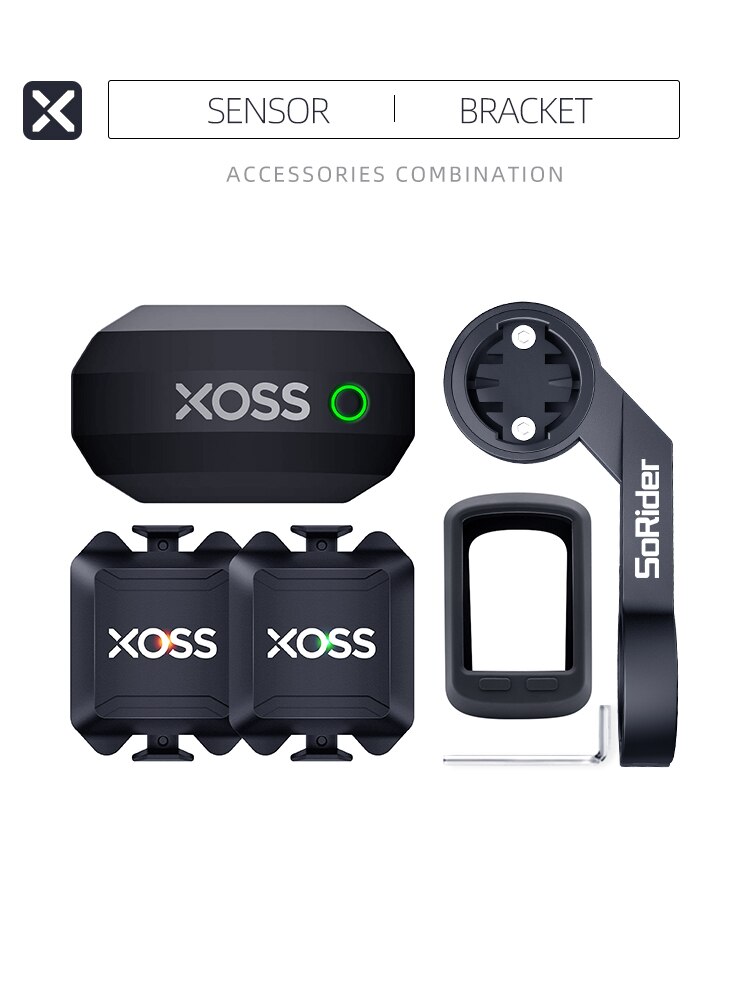 XOSS Cycling Computer Speedometer Cadence Sensor ANT+ Bluetooth Road Bike MTB Dual Sensor Compatible For GARMIN iGPSPORT Bryton
