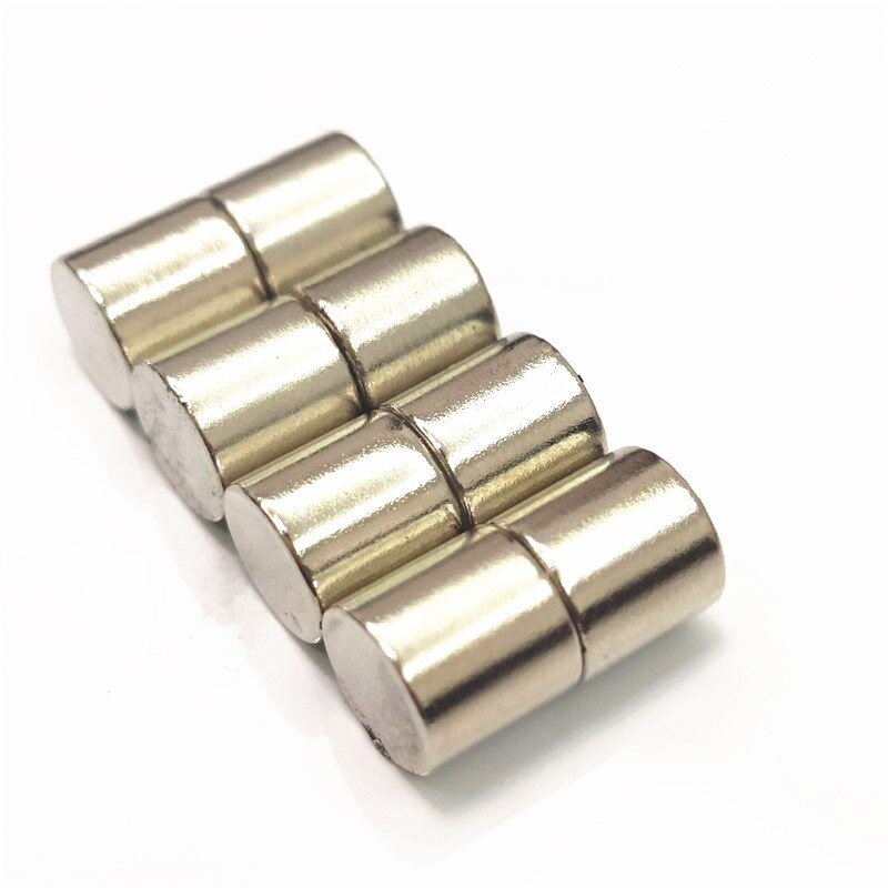 10mm x 10mm Neodymium Magnet 10x10 mm Super Powerful Strong Permanent Magnetic imanes N35 Round NdFeB 10x10 Magnetic standard