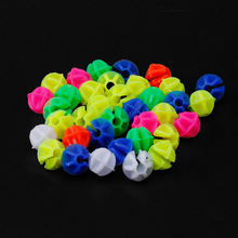Roue de vélo multicolore en plastique 36 pièces, perles de rayon de roue de vélo pour enfants décors de vélo