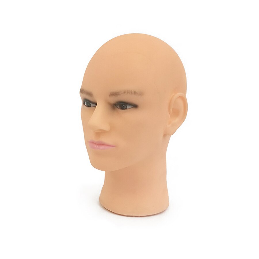 Wig Stand Mannequin Head for Wigs Display and Making Manikin Bald PVC Displaying Heads With Shoulder: datou-bai