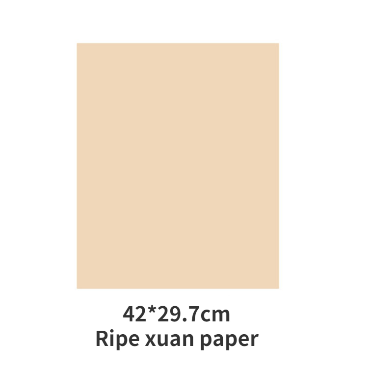 A3 A4 Chinese Afdrukken Rijstpapier Borstel Schilderen Kalligrafie Goudfolie Print Xuan Papier Chinees Schilderen Oud Boek Rijstpapier: YELLOW