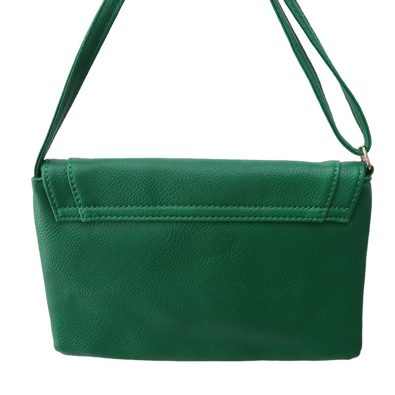 Bolso cruzado de para mujer, bolso de hombro lavado suave negro, bolso de mensajero de retales, Bolso pequeño con solapa para niñas