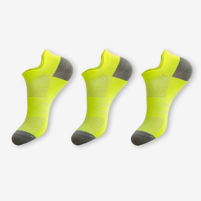 3pair Women Newr Miracle Foot Compression Sock Anti-Fatigue Plantar Fasciitis Heel Spurs Pain Sock For Men Sport Sock: WZ038-Green