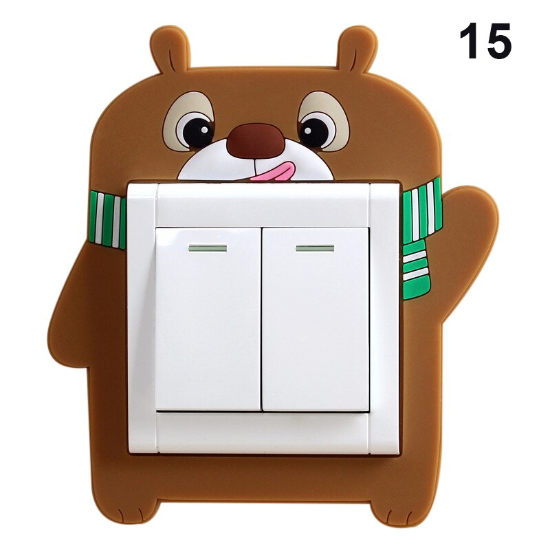 Position Indication Luminous Switch Decoration Sticker Cartoon Wall DIY Decoration Fluorescent Glow in the Dark LB88: 15