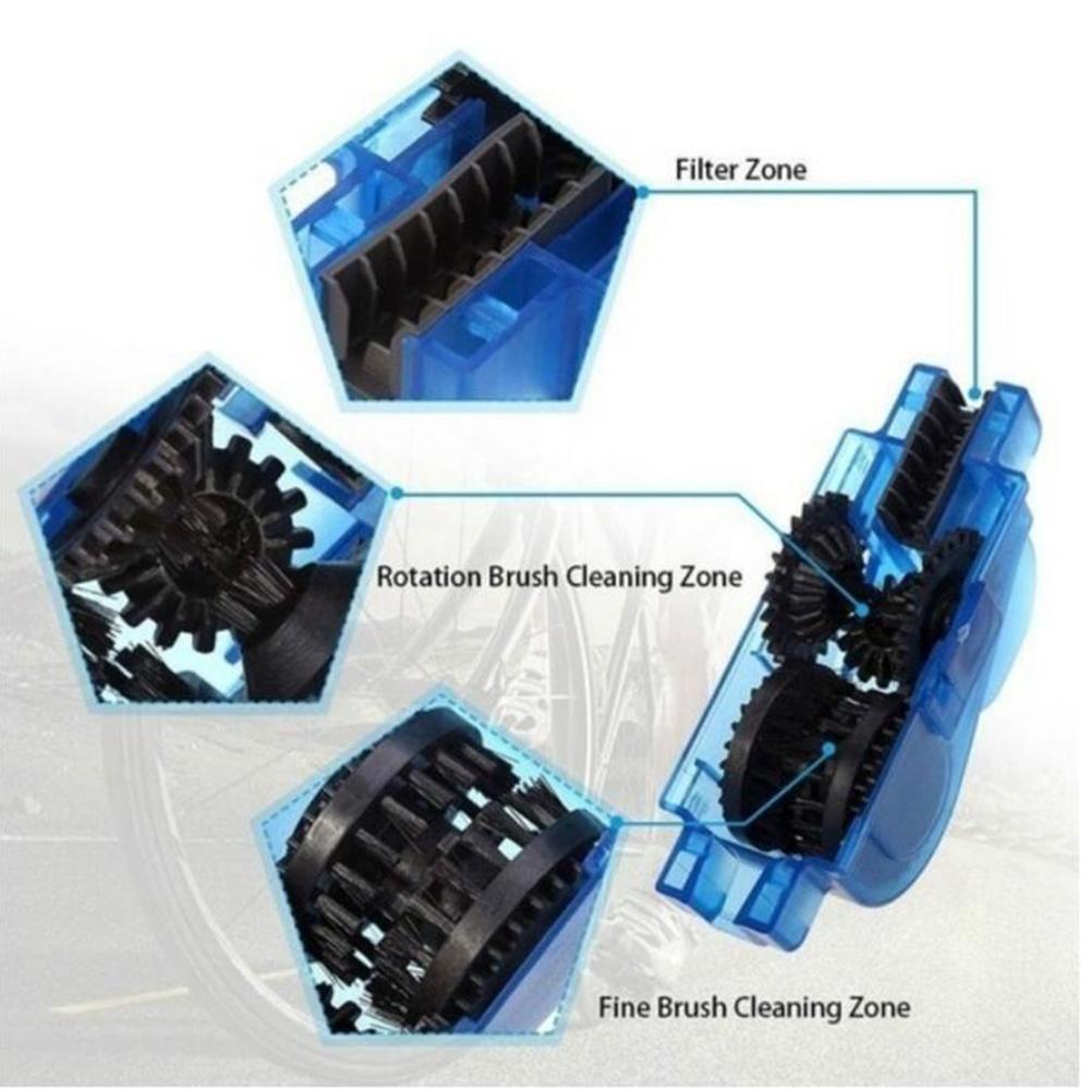 Bicycle Cleaning Wash Chain Device Cleaner Tool Bike Accessories Tools Conservation Maintenance Biking Equipment