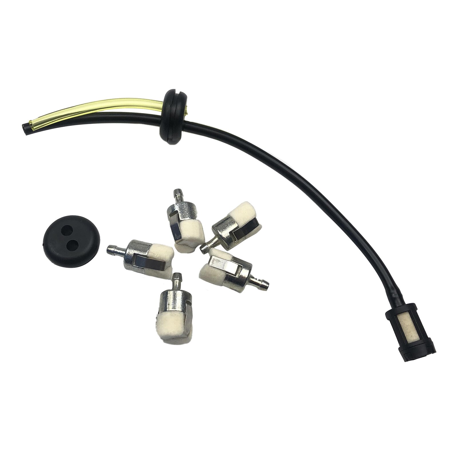 Vervanging 506742601 Brandstof Filters & Grommet Past Voor Husqvarna Redmax 350BT Blowers Fuel Line Filter Kit Onderdelen