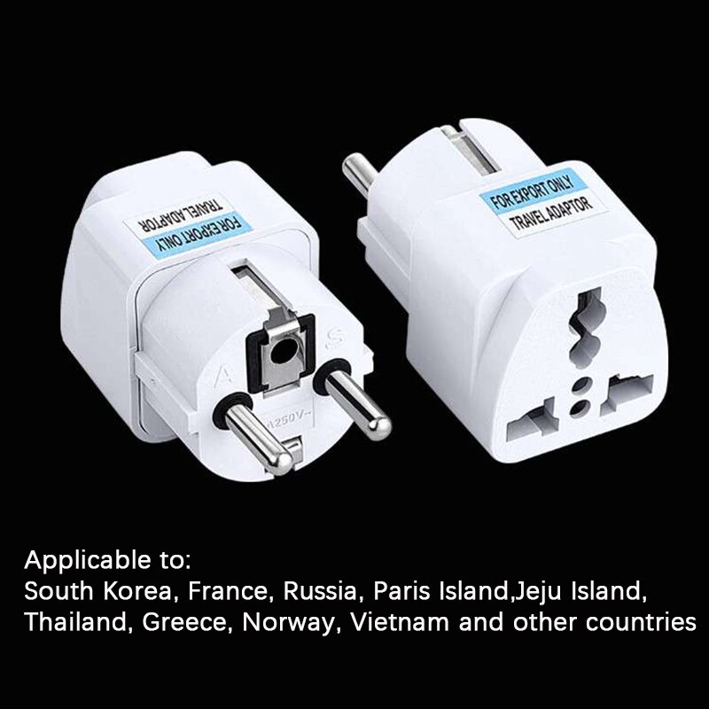 Multifunktion EU Deutsch Wandlung Stecker Pro Universal- Französisch Russisch Bali Malediven Thailand verwandeln Stecker Reisen Adapter