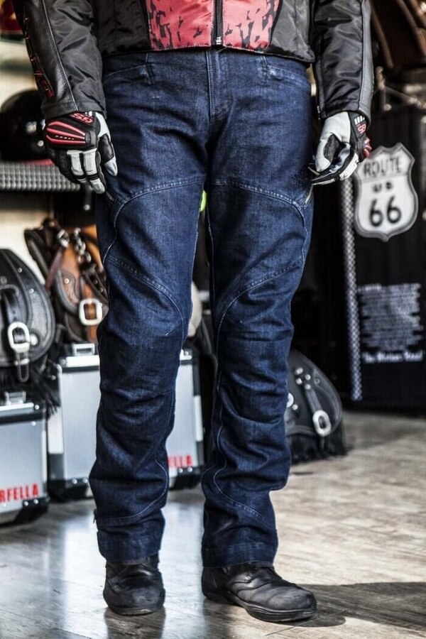bleu moto loisirs GS jean tout-terrain en plein air jean cyclisme pantalon 2 pièces protéger équipement GP PRO moto pantalon