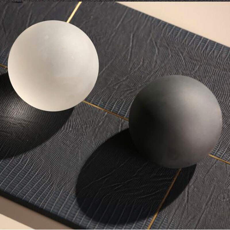 Glass Paperweight Craft Decorative Crystal Ball Sand Blasting Sphere Feng Shui Souvenir Home Decorative Collection Ornaments