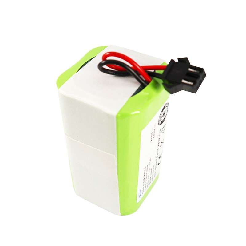 3400 mah li-ion batteri med sidebørste til neatsvor  x500, x520, x600,  mamibot exvac 660 robotstøvsuger deler