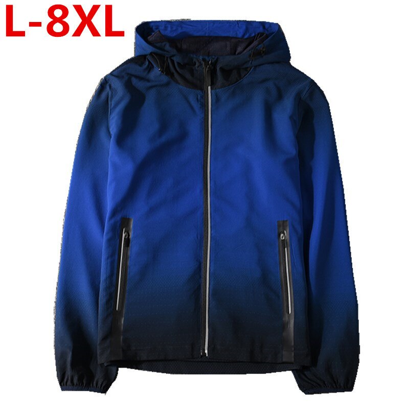Nouvelle grande taille veste trench coat 7XL 6XL 5XL 4XL 3XL printemps automne saison homme la veste vêtements pour hommes manteau ample