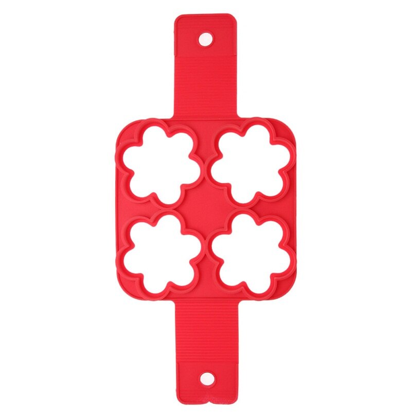 Nonstick Pancake Maker Egg Ring Maker Silicone Pancakes Molds Easy Omelette Tools DIY Kitchen Baking Accessories: C