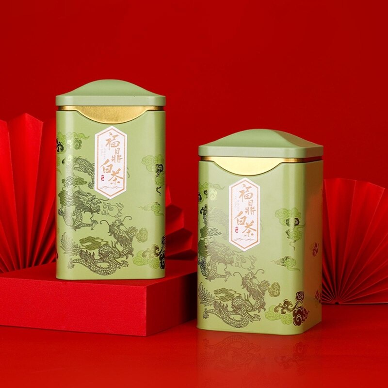 Latas vacías de hojalata de Metal, contenedor de almacenamiento para té, café, hierbas, dulces, Chocolate, azúcar, especias, aperitivos, envases para té