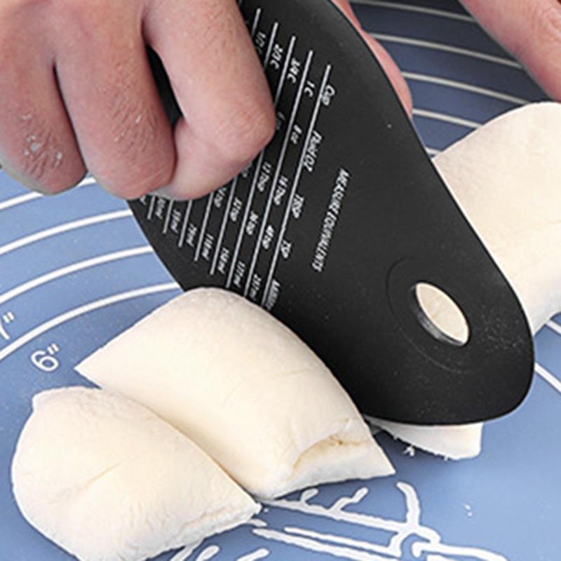Dough Scraper Silicon Bread Pizza Knife Cake Scraper Smoother Pastry Cutter DIY Cake Decoration Baking Tools