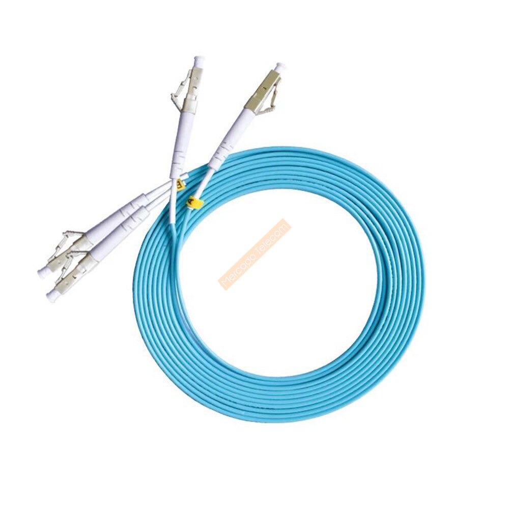 10PCS/Pack OM3 LC/UPC-LC/UPC Multi-Mode OM3 Fiber Cable Multimode Duplex Fiber Optical Jumper Patch Cord 3M 5M 10M 10M LC-LC