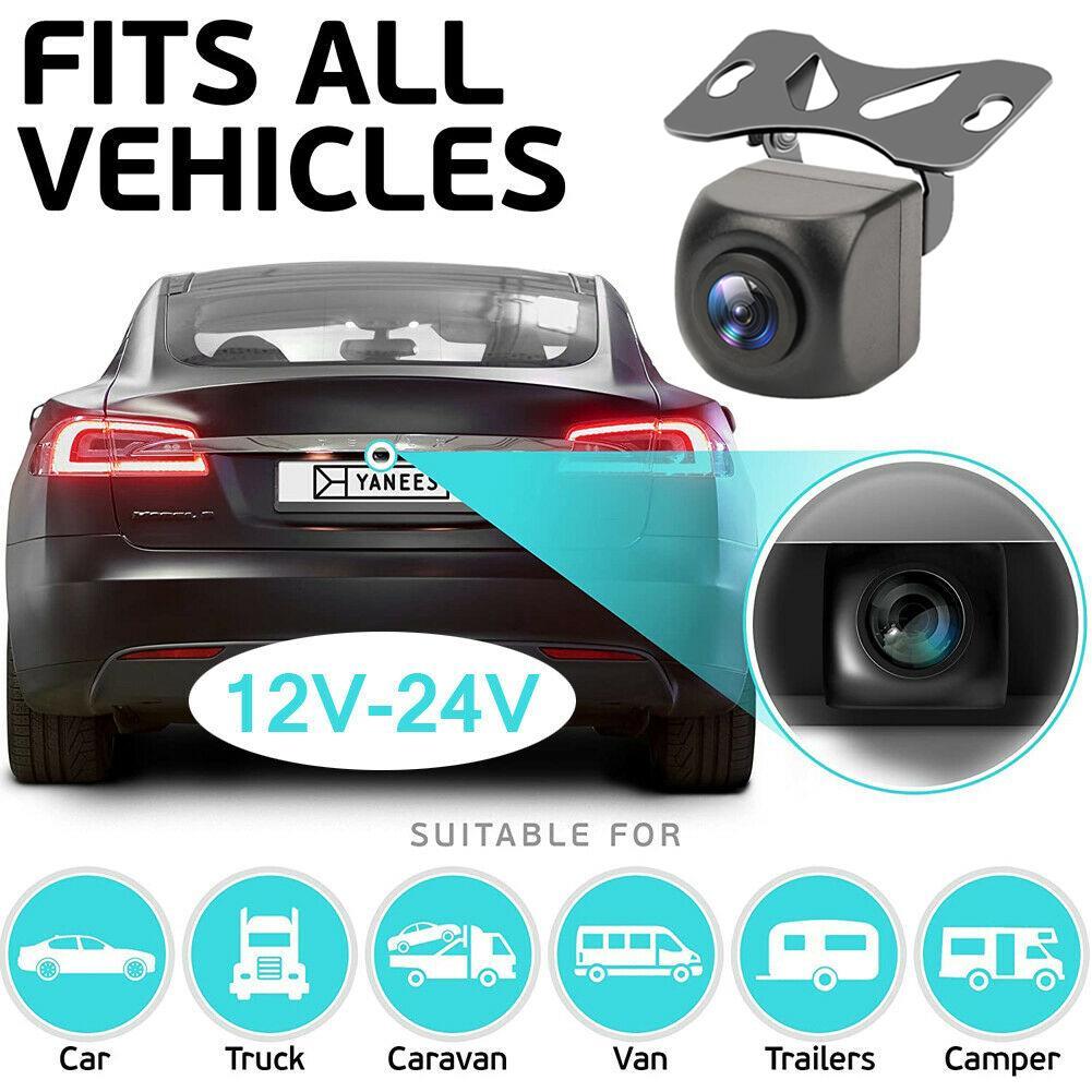 Ahd 1080p bakre kamera 4 -stifts bakkamera för bil-dvr carplay android auto dash cam förlängningskabel