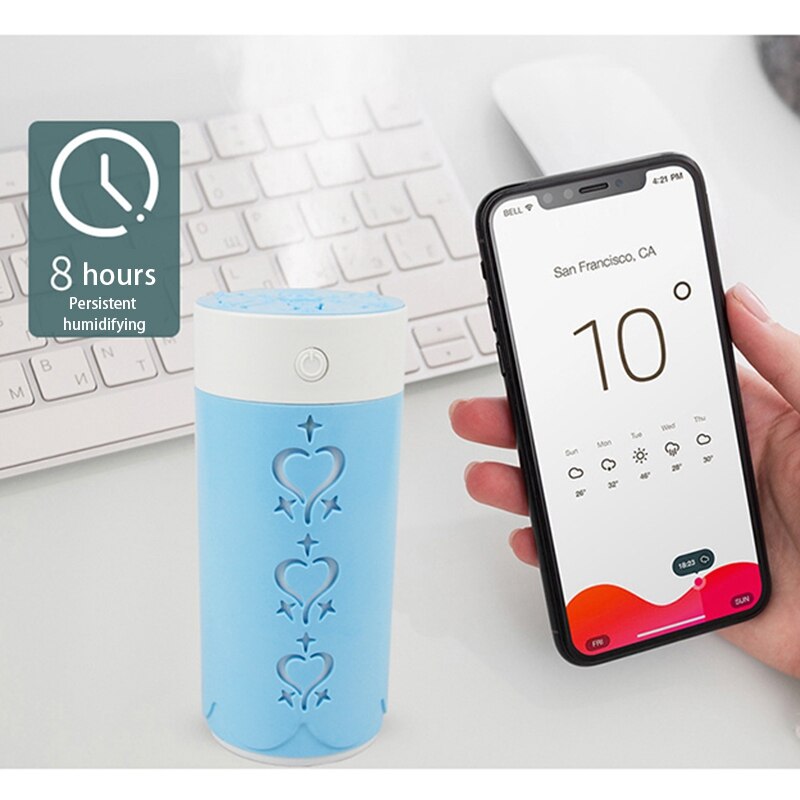 Lucky Cup Humidifier USB Car Humidifiers Home Air Humidifier Mini Air Humidifier