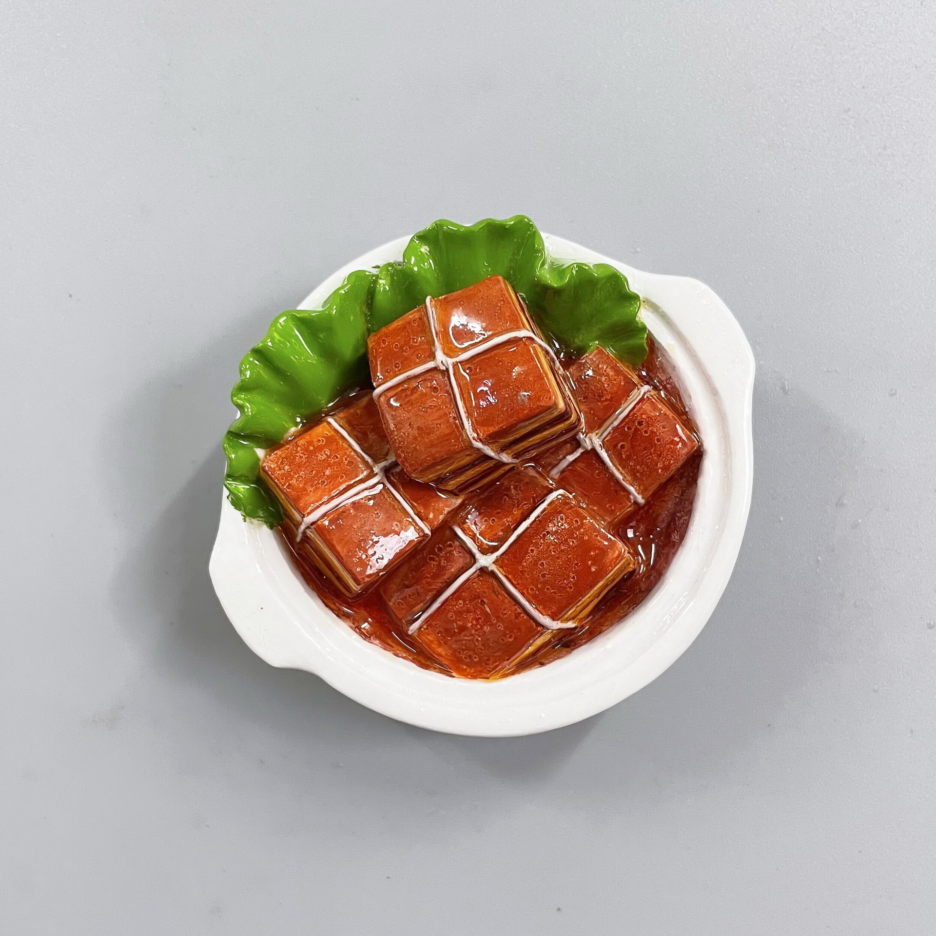 Creatieve Voedsel Koelkastmagneten Leuke Chinese Voedsel Keuken Koelkast Magneet Sticker Home Decor 3D Hars Voedsel Koelkast Magneten: Rood