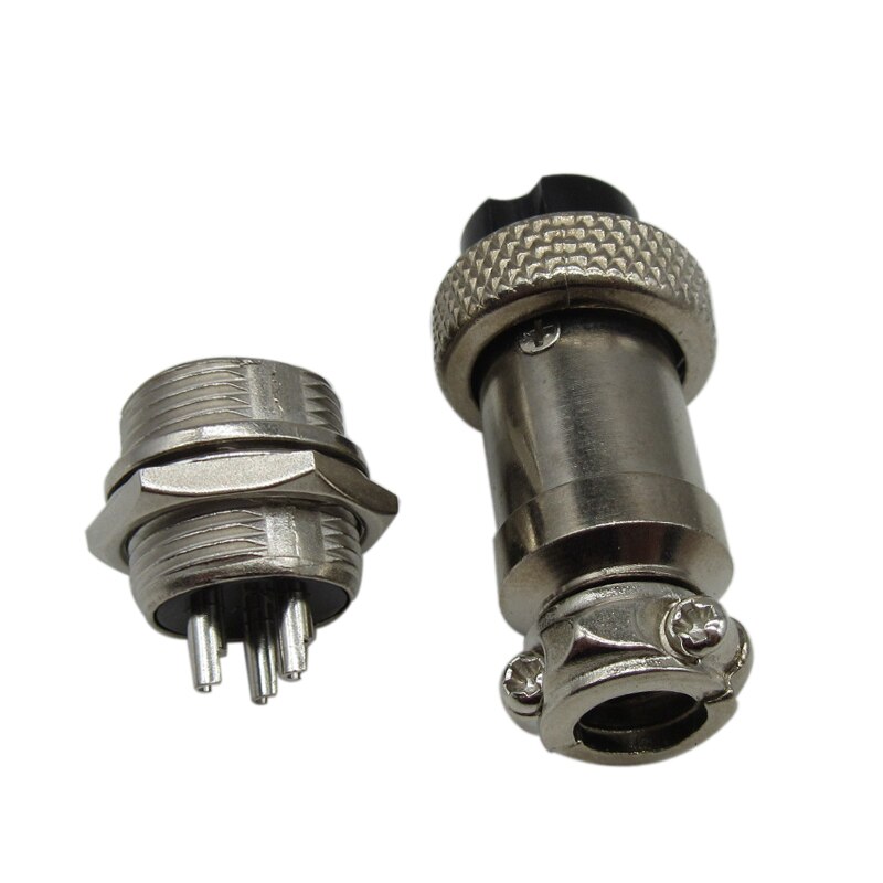 2Pair GX16 3Pin XLR XLRM Male Female Aviation Connector Plug Screw Panel Adapter Mount For ebike battery charge and discharge