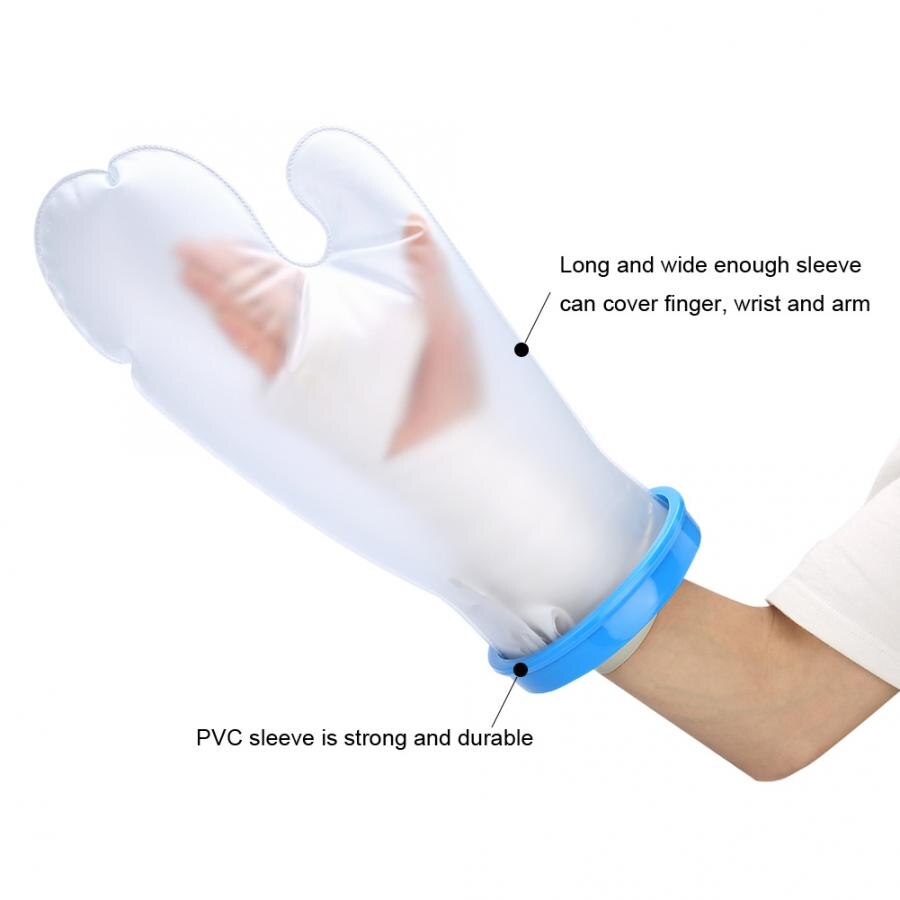 Protector de vendaje fundido impermeable ajustable para adultos, Protector de rotura de heridas, rodilla, muslo, pantorrilla, mano, brazo, cubierta de tobillo para ducha, Corrector