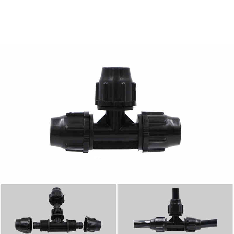 2 stuks Slang connector beregening 4/7mm barb slangfitting druppelsysteem 8/11 slang connector 8mm tot 4mm: F