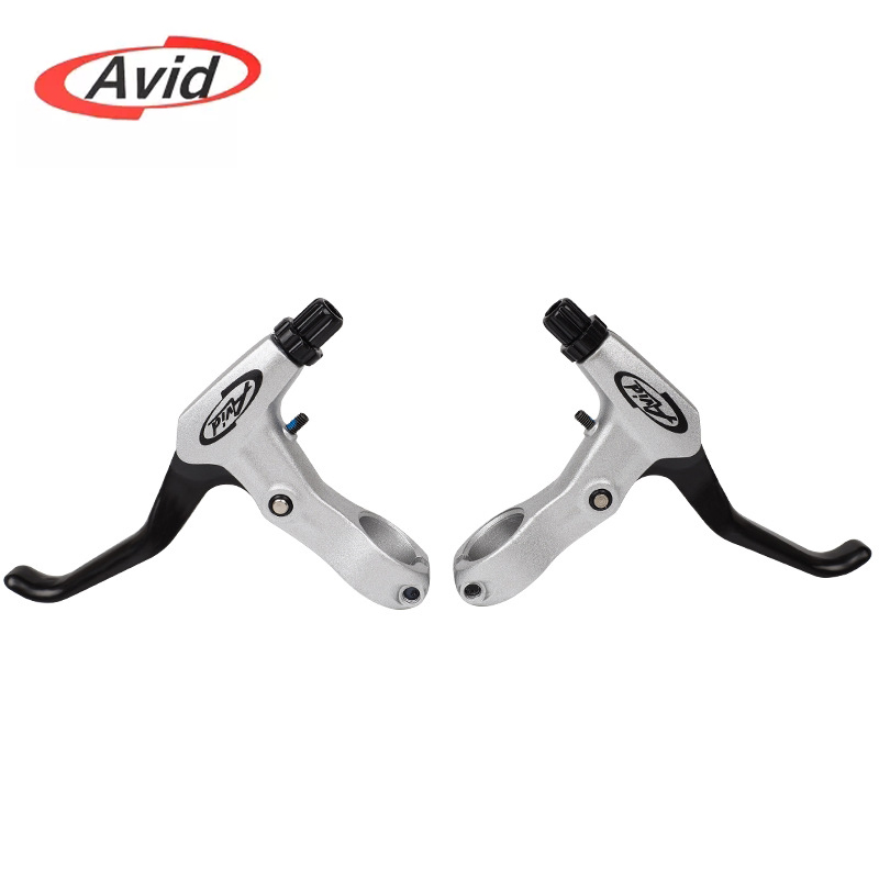 Avid Fiets V Brake Set FR5 Aluminium Remhendel SD3 Voor Achter V-Remklauwen Road Mountainbike onderdelen Fit Sram: Silver Brake Lever