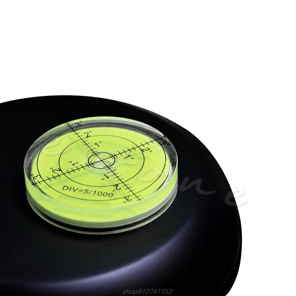 60mm*12mm pmma bubble graden markering oppervlakte niveau rond voor meetinstrument  f92c o30 20