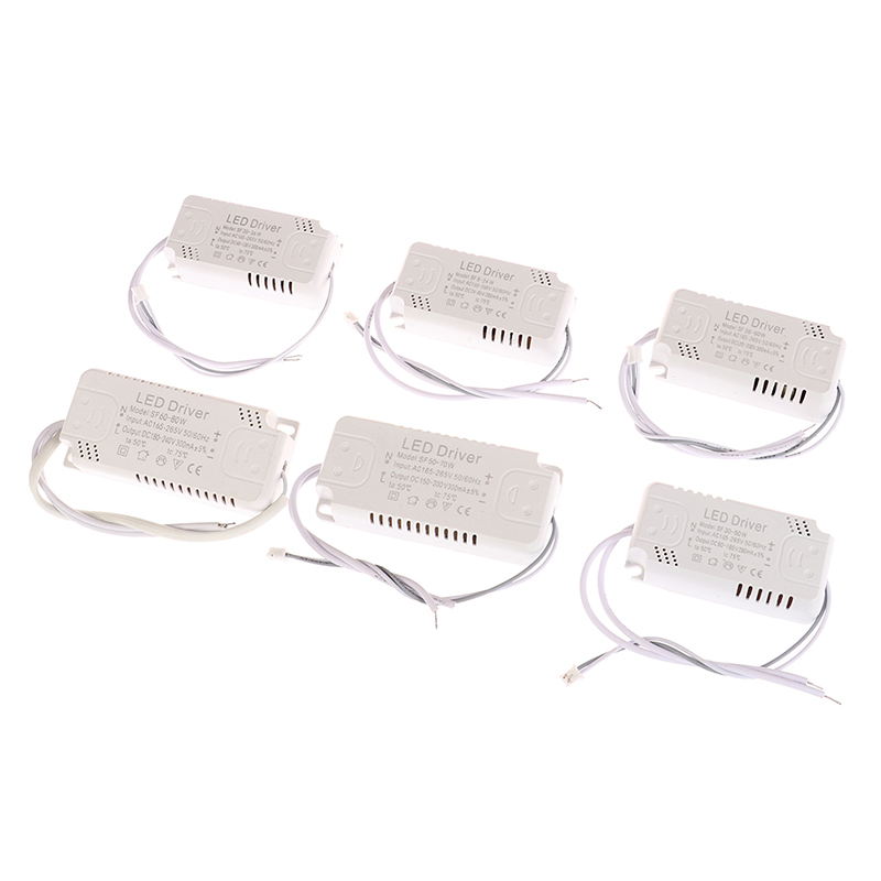 Carte de Pilote LED, 300mA, 8-24W, 20-36W, 30-50W, 36-60W, 50-70W, 60-80W, Éclairage d'Unité d'Alimentation, 1 Pièce