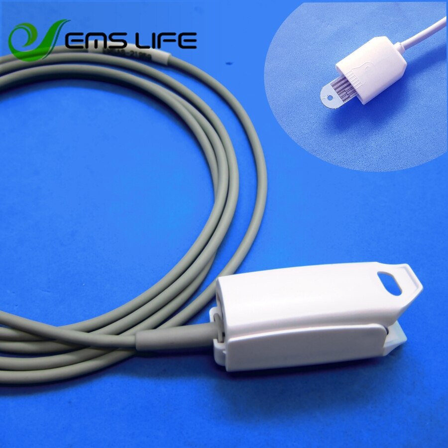 short cable AWT adult finger clip spo2 sensor ECG Cable for masimo LNOP with special chip