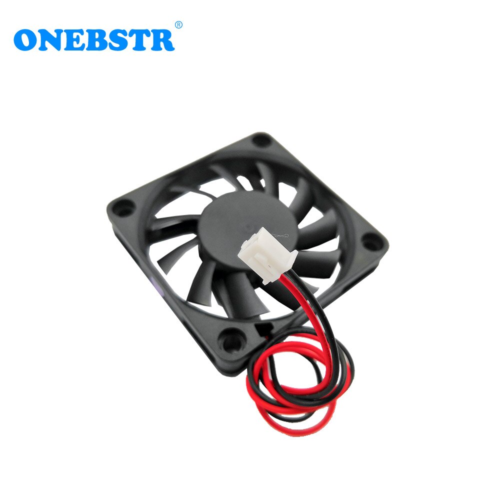 6010 Brushless Fan DC12V 0.1A 60X60X10mm Fan XH2.54-2Pin Small Power Supply 6cm 60mm Cooling Fan Length 250mm
