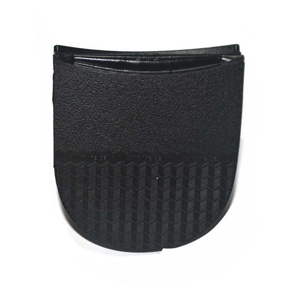 1Pair Shoe Soles Flat Anti Slip DIY Replacement Thicken Rubber Outsole Heel Soft Repair Protector Elastic Men Women: Black