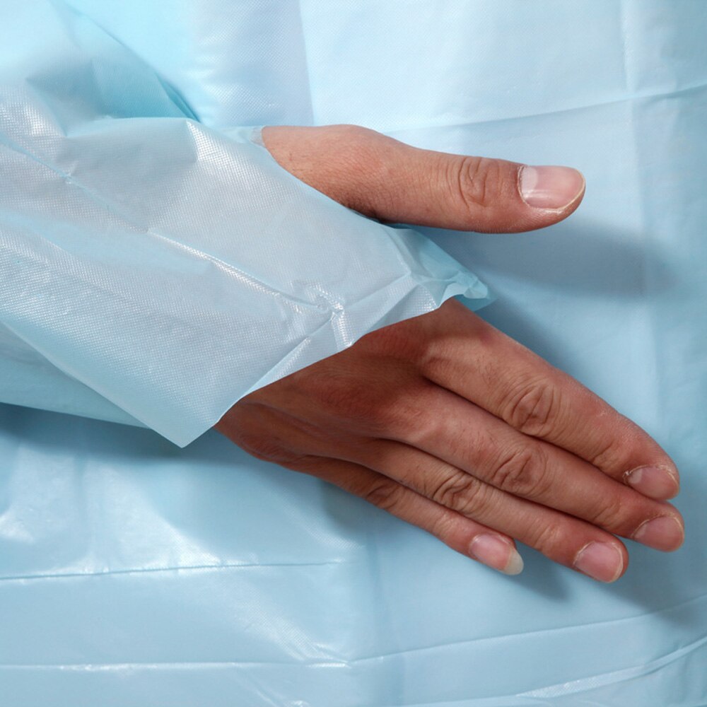 1pz Usa E Getta Grembiule Adulto di Plastica Impermeabile a prova di Olio Manica Grembiule Da Cucina Parrucchiere barbecue Cottura Strumenti di Pulizia