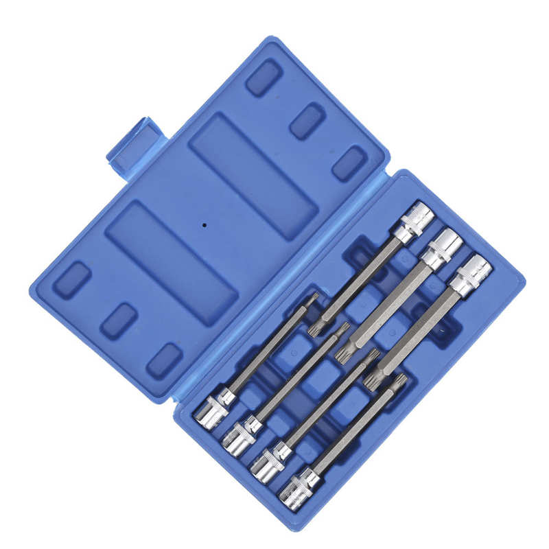 car repair tools Vehicle Maintenance Hand-Held /set Extra Long Spline Bit Socket -M10 3/8in Drive with Toolbox