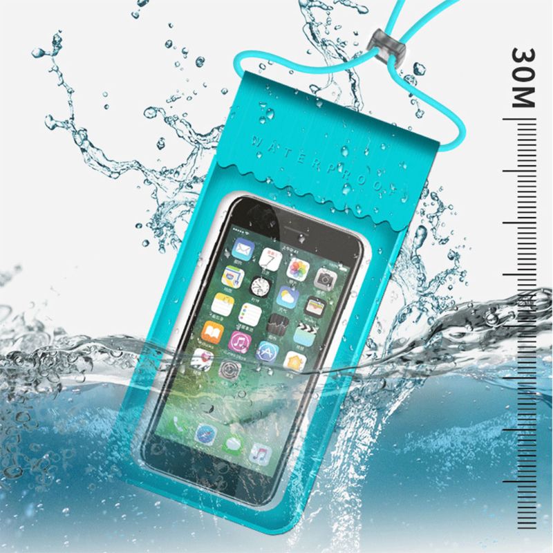 TPU Waterdichte HD Mobiele Telefoon Zak Touchscreen Zwemmen Zak Strand Zwembad Duiken Snorkelen Mobiele Case