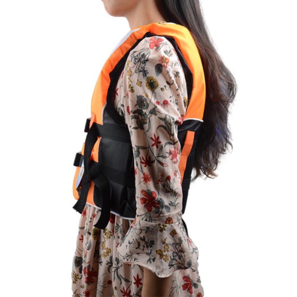 Chaleco salvavidas para hombre y mujer, traje de baño de poliéster, chaleco salvavidas, deportes acuáticos, natación, surf a la deriva