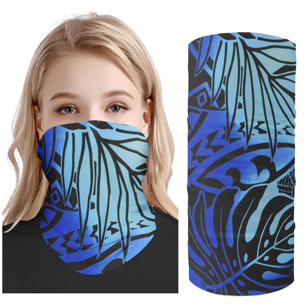 Polynesia Traditional Protective Head Scarf Women UV Protection Magic Face Cover Scarf Dust Wind Bandana Balaclava: tj09z28