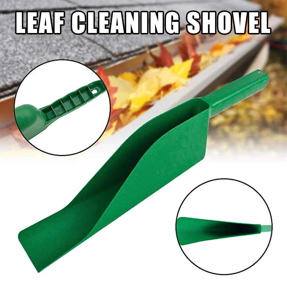 Cleaning Shovel Scoop Garden Plastic Fallen Leaves Gutter Drain Scoop Garden Multiuse Tool Ditch Cleaning Scoop XHC88: Default Title