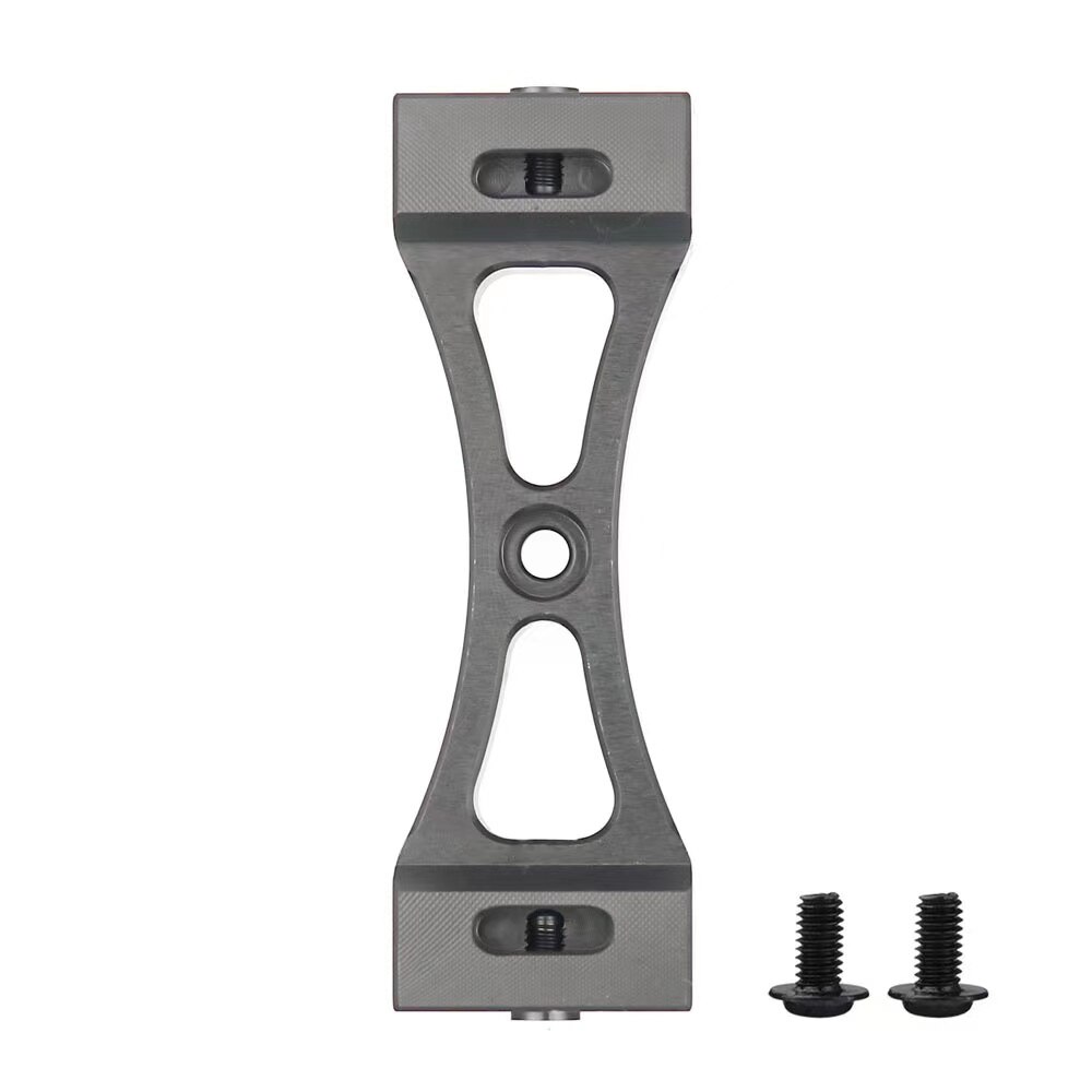 Metalen Beugel Kit Voor Wpl B1 B14 B16 B24 C14 C24 B36 Mn D90 D91 Rc Car Upgrade Onderdelen Beam center Vaste Accessoires: Titanium